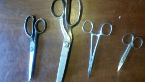 Lott of barbershop scissors 4 sets for sale