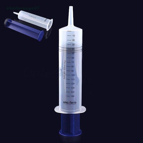 150ml plastic reusable syringe for nutrient measurement + tube for sale