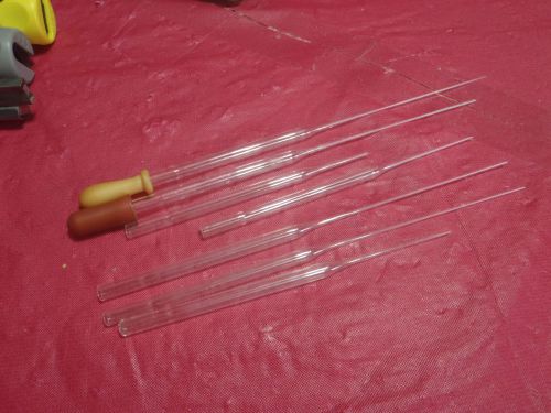 glass eye droppers 7 pcs