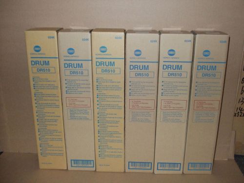 6  KONICA/MINOLTA/OCE DR510 DRUMS