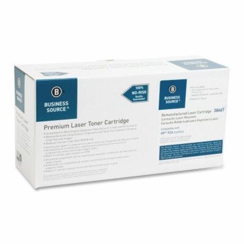 Business Source Toner Cartridge, 2500 Page Yield, Black (BSN38667)