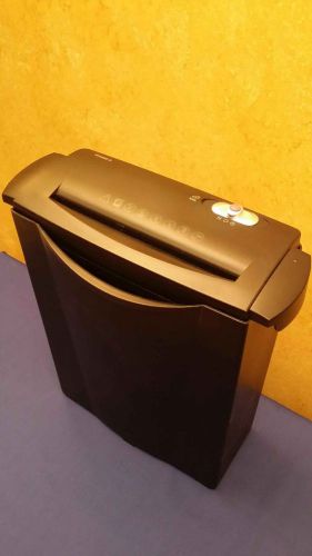 1 Used Intek Shredcare Strip Straight Cut Home Paper Shredder 6 Sheet Basket