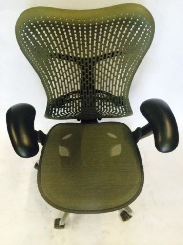 HERMAN MILLER  FULLY-ADJUSTABLE LUMBAR SUPPORT  MIRRA CHAIR