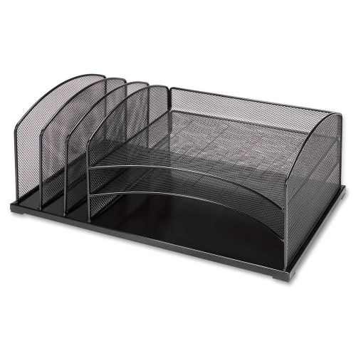 Black mesh desktop organizer office home busness accessory neat file folders for sale