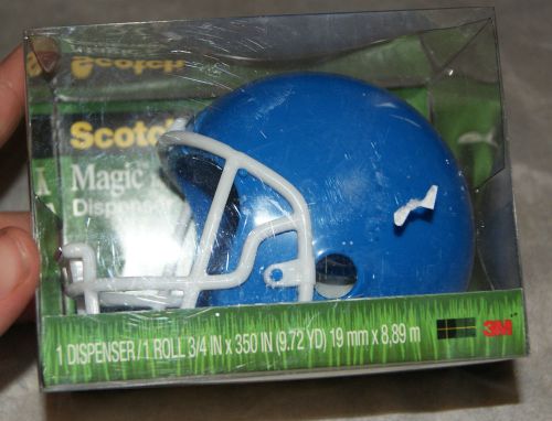 SCOTCH FOOTBALL HELMET TAPE DISPENSER - NEW