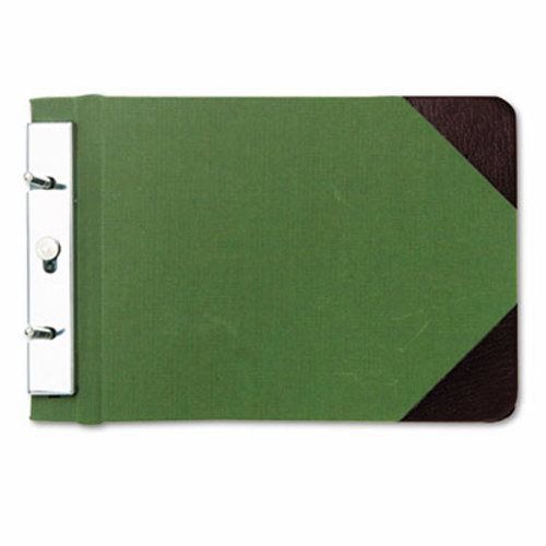 Wilson Jones Canvas Sectional Post Binder, Green (WLJ27805)