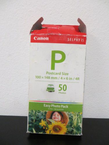 Genuine Canon E-P50 Photo Pack For Selphy ES1 Printer Print Cartridge Paper Kit