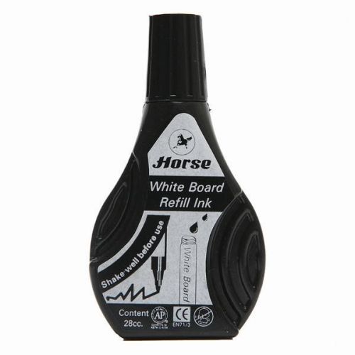 Horse Black color Pen Liquid Tint Refill Whiteboard ink 28 cc