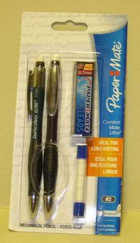 NEW Paper Mate Comfortmate Ultra 0.7mm Mechanical Pencil  Set