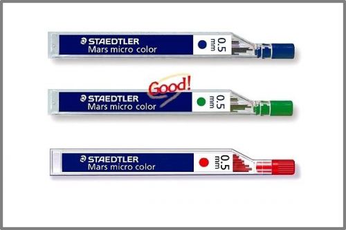 STAEDTLER micro color Coloured mechanical pencil leads