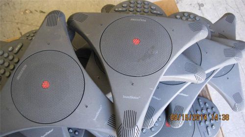 LOT OF 17 ( 16 POLYCOM SoundStation + 1 POLYCOM ACS2000 )