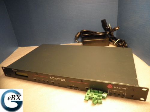 Polycom vortex ef2241 +90day warranty, telephone hybrid mixer, amp, p/s complete for sale