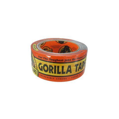 2&#034; X 12 Yard Black Double Thick Adhesive Gorilla Tape