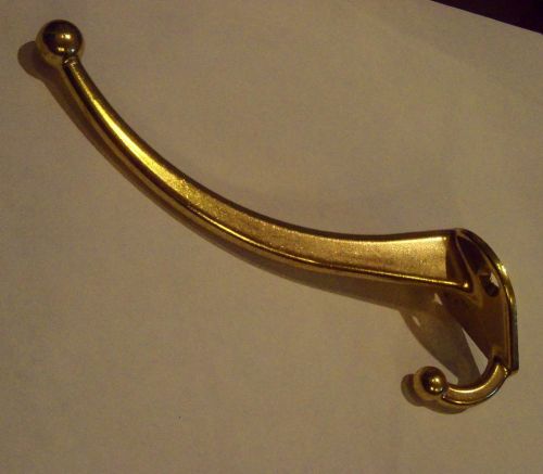 National Hardware SPB164 N199-273 Coat/Hat Hook in Bright Brass - NEW