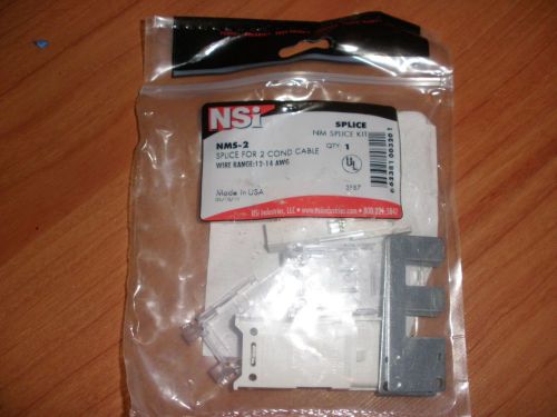 12- NSI IN WALL SPLICE KITS FOR NMB ROMEX WIRE UL LISTED NEW IN PACKAGE
