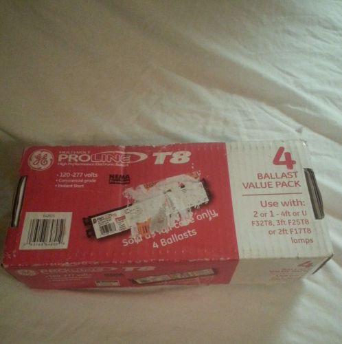 4 ge lighting 72277 ge232mv-n-diy multi-volt proline electronic t8 ballast 2n for sale