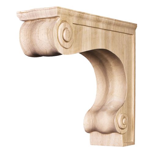 Traditional Medium Range Hood Corbel-  3-3/8&#034; x 10&#034; x 9&#034; Item # COR9-2