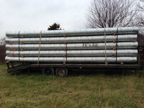 CULVERT GALVANANIZED 15&#034; x 28&#039;  16 GAUGE