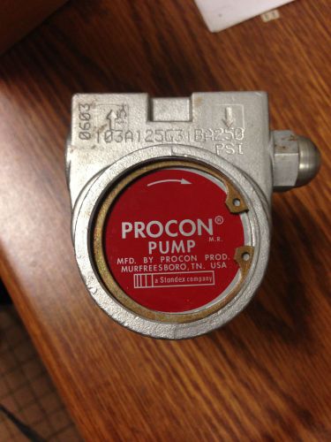 NEW PROCON PUMP 250 PSI 103A125G31BA