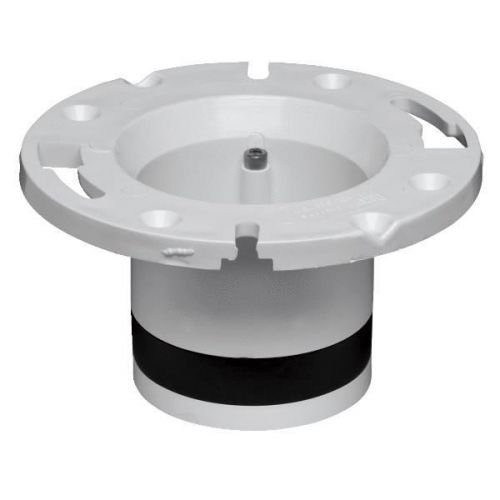 Plastic replacement for cast-iron closet flanges-pvc replacement flange for sale