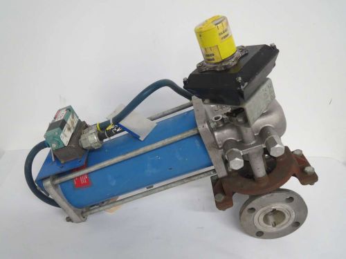 NELES JAMESBURY 2-5150-31-3600-TT 2 IN PNEUMATIC 150 316SS BALL VALVE B443909