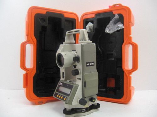 NIKON NE-20S 20&#034; ELECTRONIC THEODOLITE FOR SURVEYING AND CONSTRUCTION