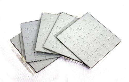 Small SUBLIMATION JIGSAW COASTER Blank Puzzle Printing Heat Press