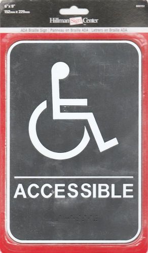 Wheelchair Accessible Sign NIP