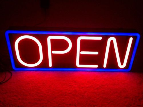 Neon open sign for sale
