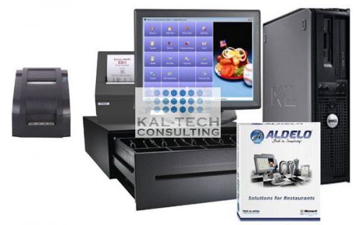 Restaurant, bar pos system - aldelo dell pos software for sale