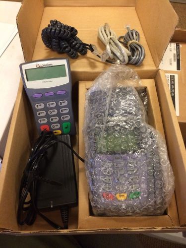 Lot of (8) eight verifone vx510 vx570 omni datacap swipe machines and accesories for sale