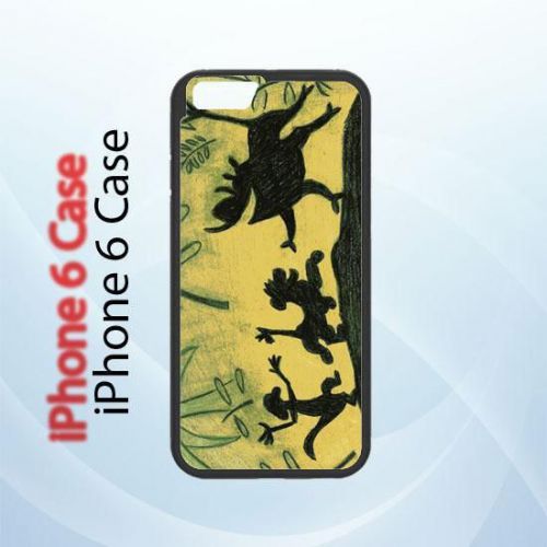 iPhone and Samsung Case - Hakuna Matata Art Silhouette Pencil