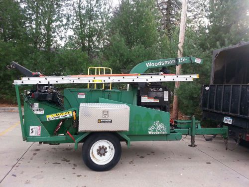 Woodsman extreme 12x wood brush chipper : vermeer morbark bandit rayco for sale