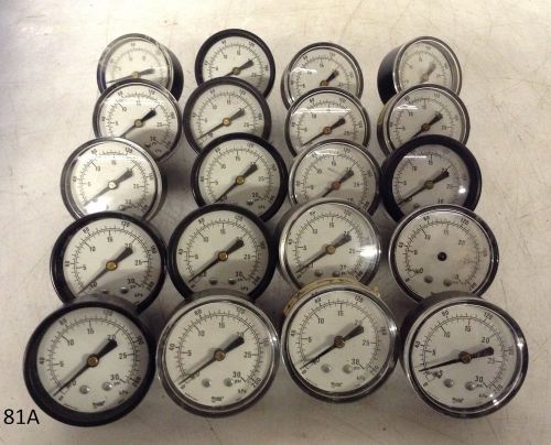Marshall town 0-30 psi 0-200 kpa gauge 88881 lot of 20 for sale