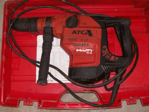 2007 Hilti TE-56 ATC Rotary Hammer Combo