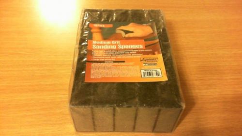 Harbor Freight - ( 10 PACK SANDING SPONGES MEDIUM GRIT #46752 NEW UNUSED )