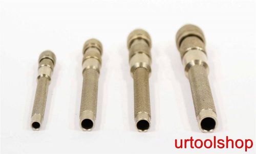 Starrett s240  pin vises set with tapered collets 0697-132 7 for sale