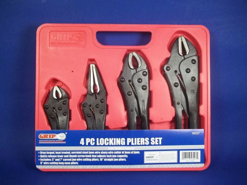 LOCKING PLIERS SET/4 PC