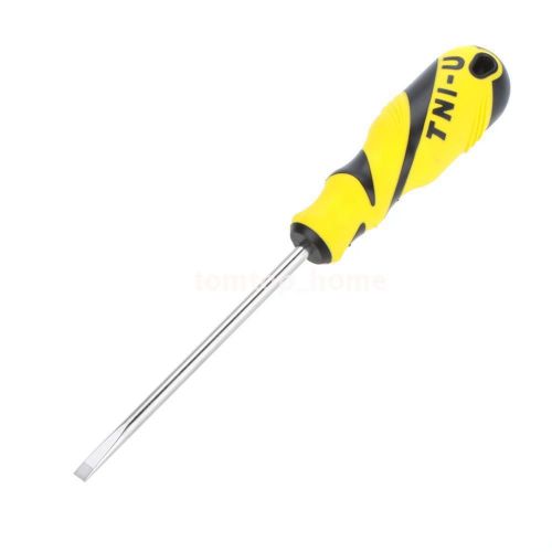 Cr-v slot type screwdriver flathead screwdriver repair open tools 5&#034; metal bar for sale