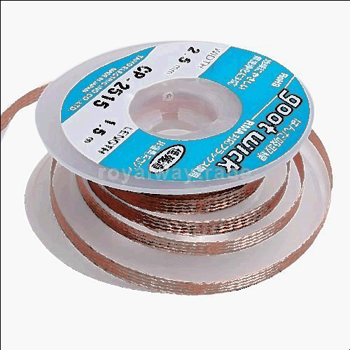 auto darkening safety glasses for sale, Roll of braided copper wire desoldering wick remover rosin -length 1.5 m