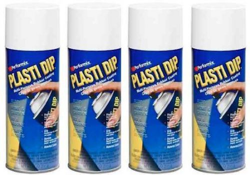 Performix WHITE Plasti Dip 11207 11oz Can (4 PACK)