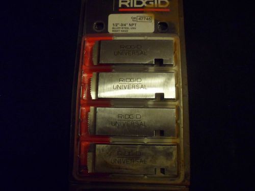 Ridgid Right Hand Die Head 1/2-3/4 threads sizes 300 threader 535 Brand New