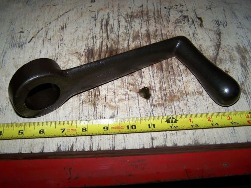 Old associated united hit miss gas engine starting crank cast iron steam magneto for sale