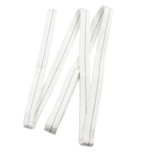 3 meters 1 ton eye to eye three webbing lifting strap white for sale