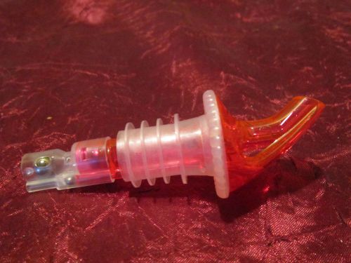 1 of  LIQUOR Bottle Pour Spout 3-Ball1.0 oz. Measured Precision Bar Pourer Red