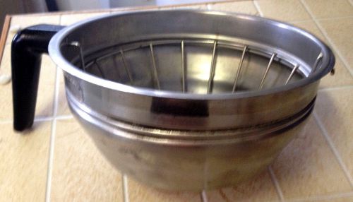 Bunn 7 1/8 Dia. Filter Funnel Stainless Steel Basket Commercial Coffee Maker
