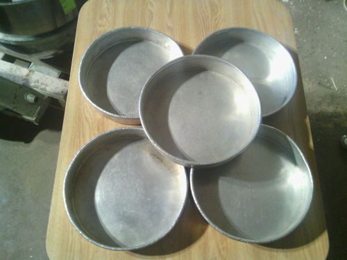 9&#034; X 2&#034; Aluminum Cake Pans Lot of 25