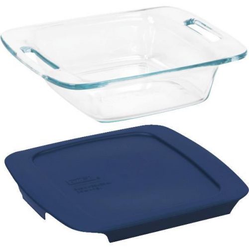 World Kitchen 1085805 Pyrex Easy Grab Square Baking Dish-8&#034; SQUARE CAKE DISH