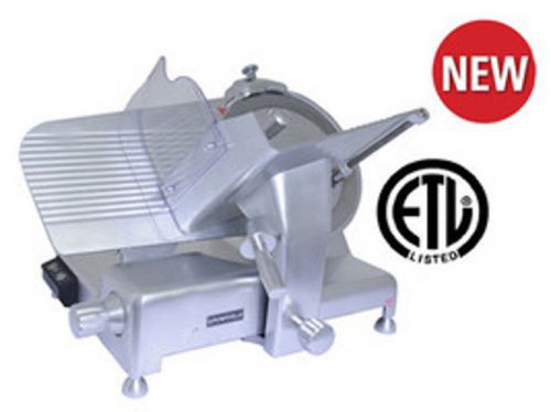 Uniworld SL-14E 14&#034; Commercial Kitchen Stainless Steel Blade Meat Slicer