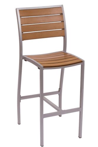 New Largo Commercial Outdoor Restaurant Side Bar Stool